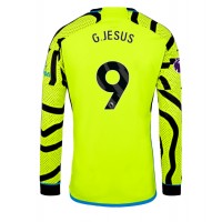 Koszulka piłkarska Arsenal Gabriel Jesus #9 Strój wyjazdowy 2023-24 tanio Długi Rękaw